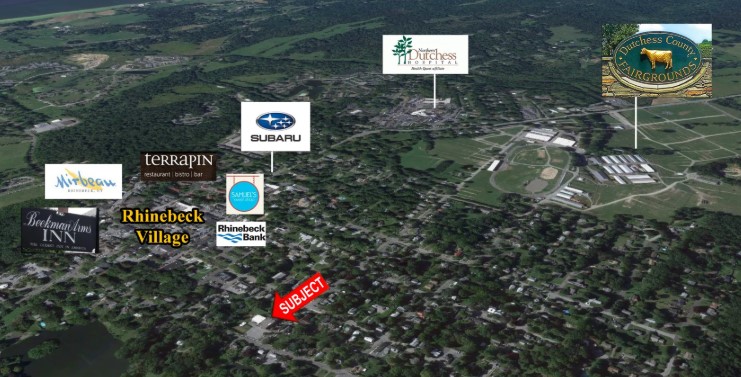 Rhinebeck, Former School - Hudson Valley - Amtrak to Penn